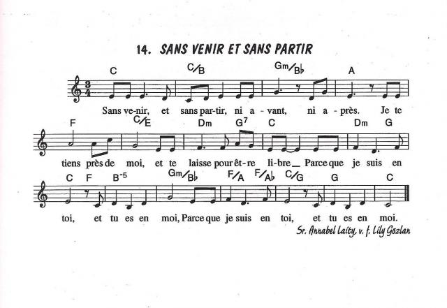 Sans venir sans partir